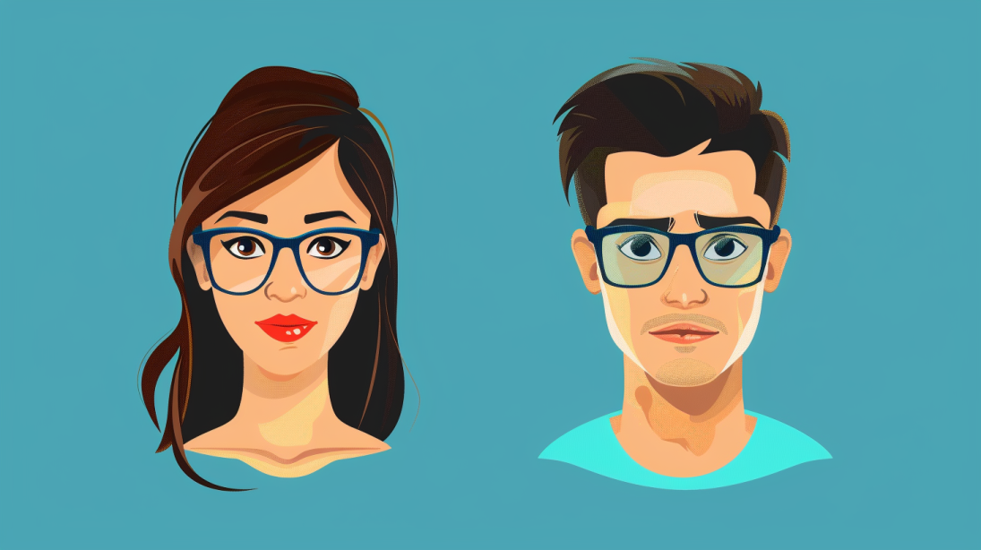 What's the difference between men's and women's glasses?