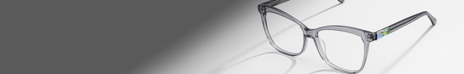 grey frame glasses