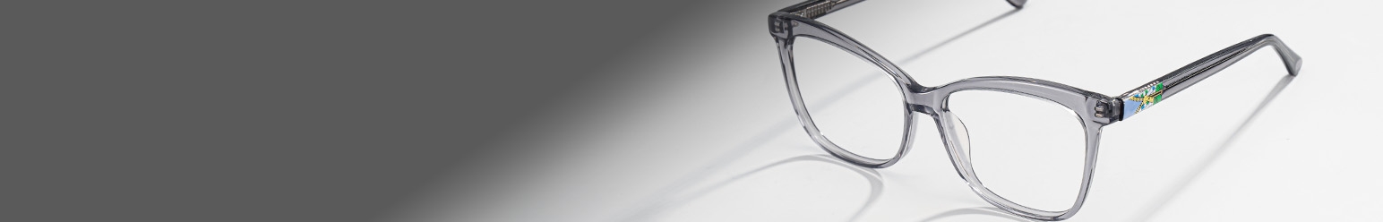 grey frame glasses