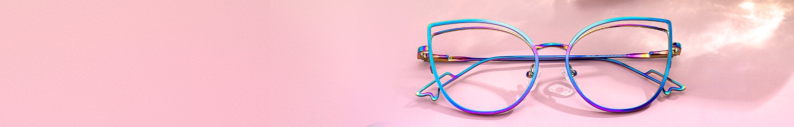 metal glasses frame