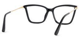 Stephens Cateye Black Glasses5
