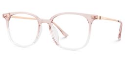 Cora Square Pink Glasses3