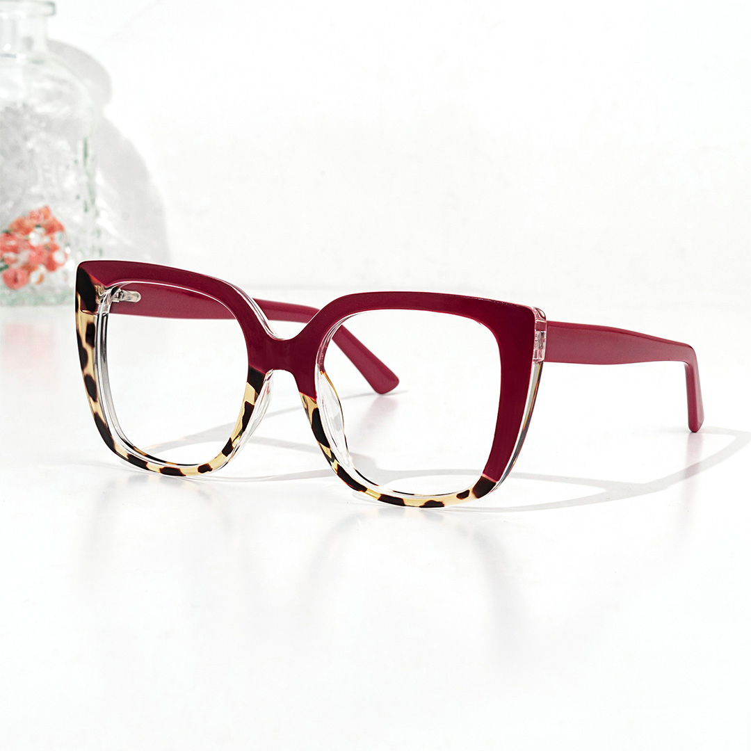 ZEELOOL Carrero Square Two-Tone Glasses