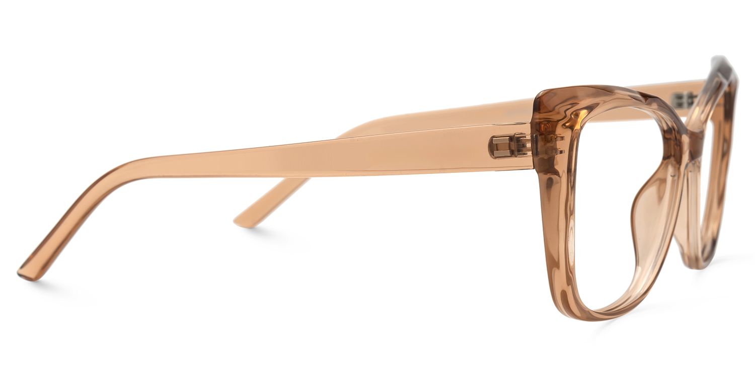 Farris Transparent Square Frame Glasses for Women | Zeelool2