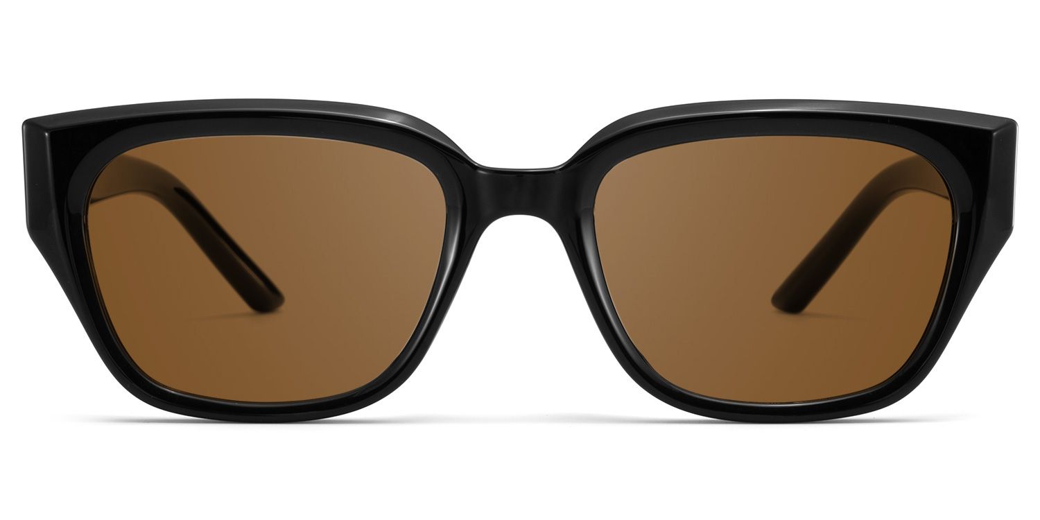 Serene Black Clear Cat eye Polarized Sunglasses Online | ZEELOOL UK0