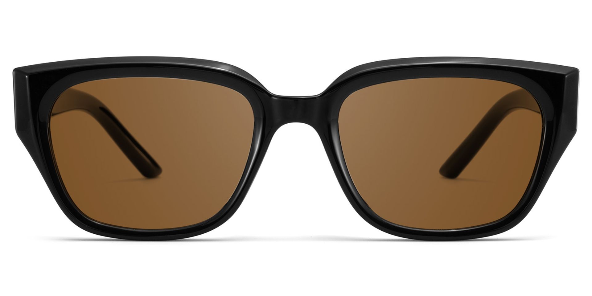 Serene Black Clear Cat eye Polarized Sunglasses Online | ZEELOOL UK0