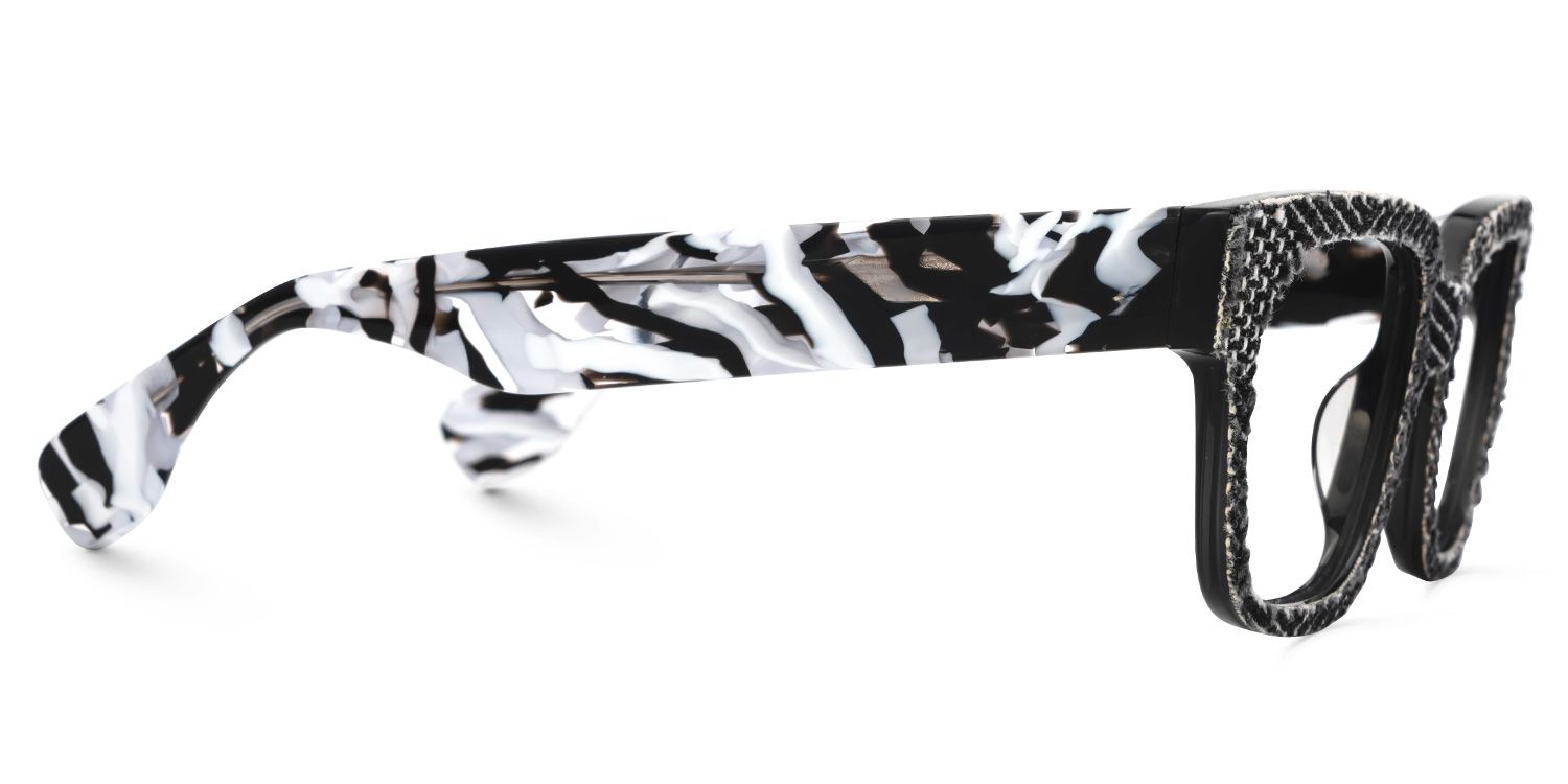 Designer Colin Denim Black Frame Glasses for Men2