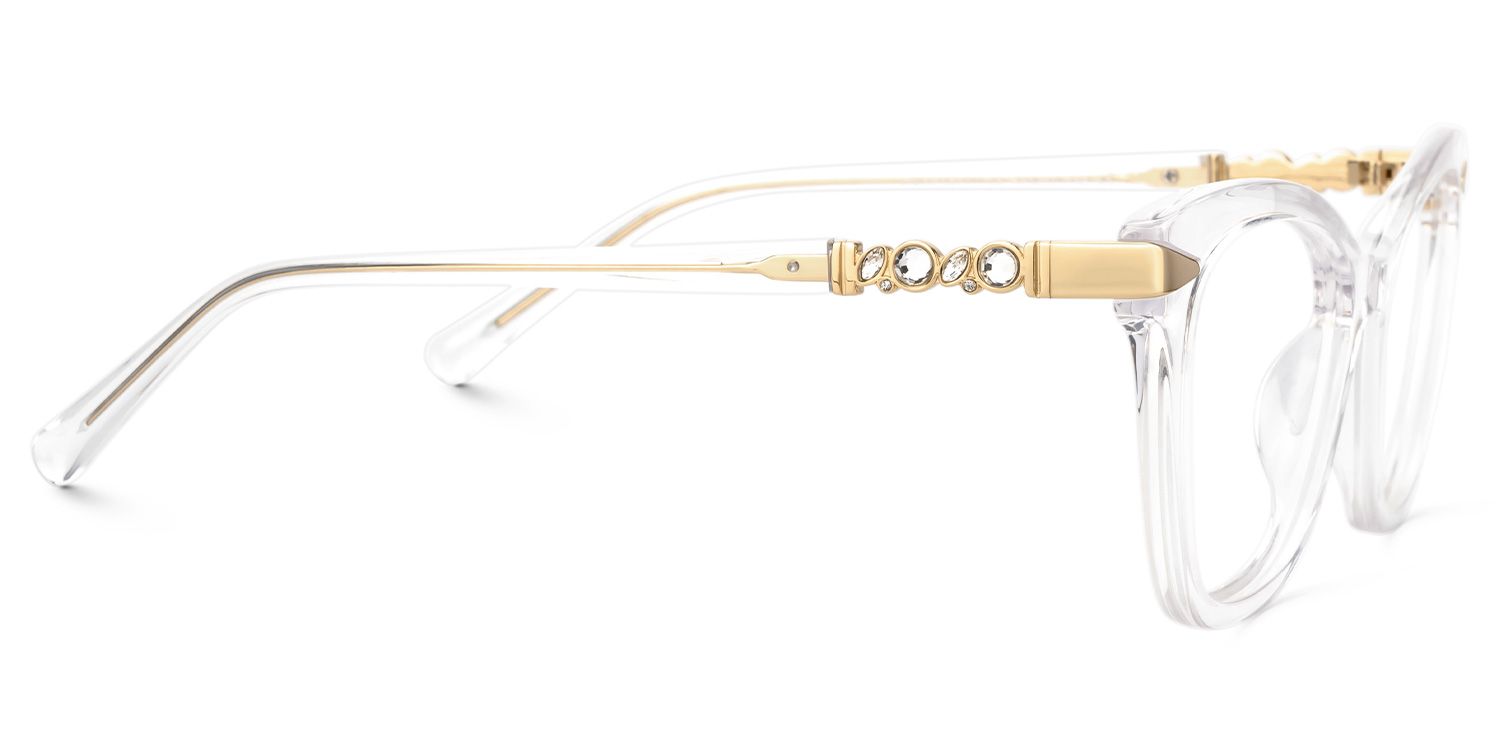 Designer Cledus Glasses in Mixed-Materials Full-Frame2