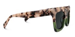Benitez Square Two-Tone Glasses2