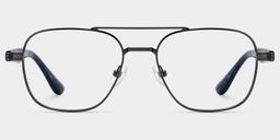 Anderson Aviator Black Glasses1