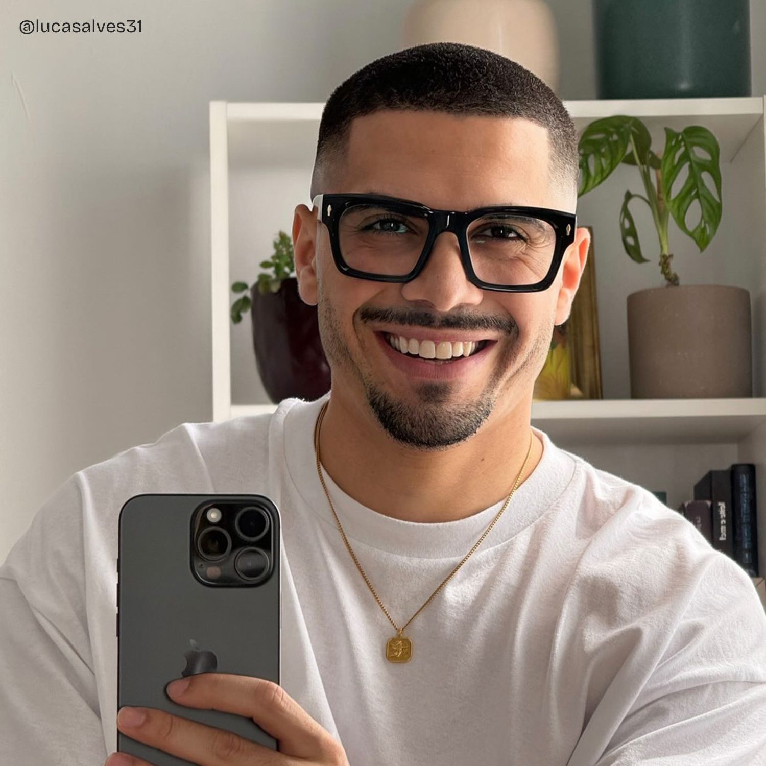 Rectangle Herman Black Frames Designer Glasses4