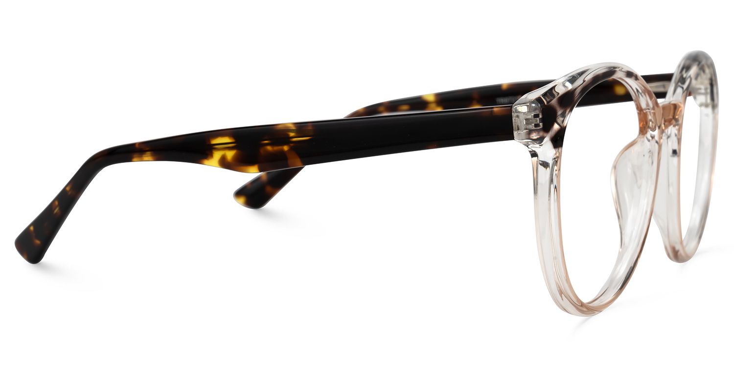 Round Jumesha Beige Glasses deals -Zeelool Glasses2