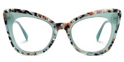 Dunkley Cateye Green Glasses0