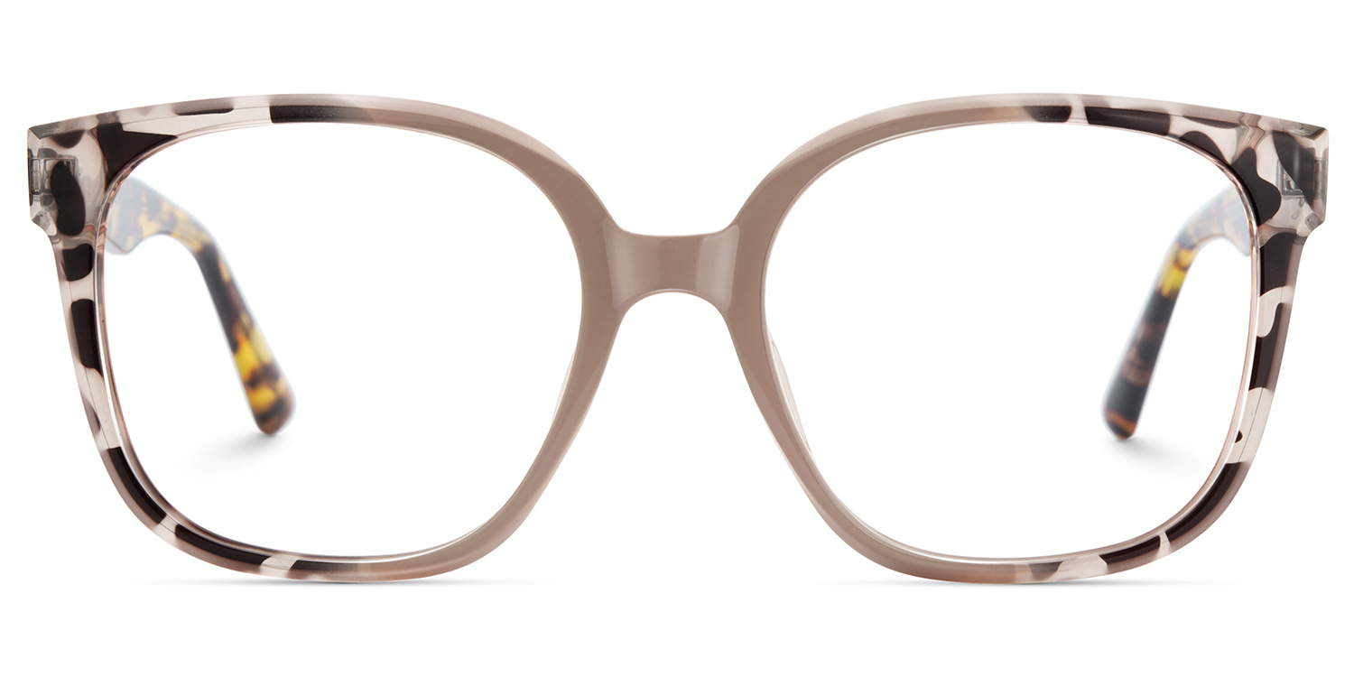 Siner Square Khaki Tortoise Glasses2