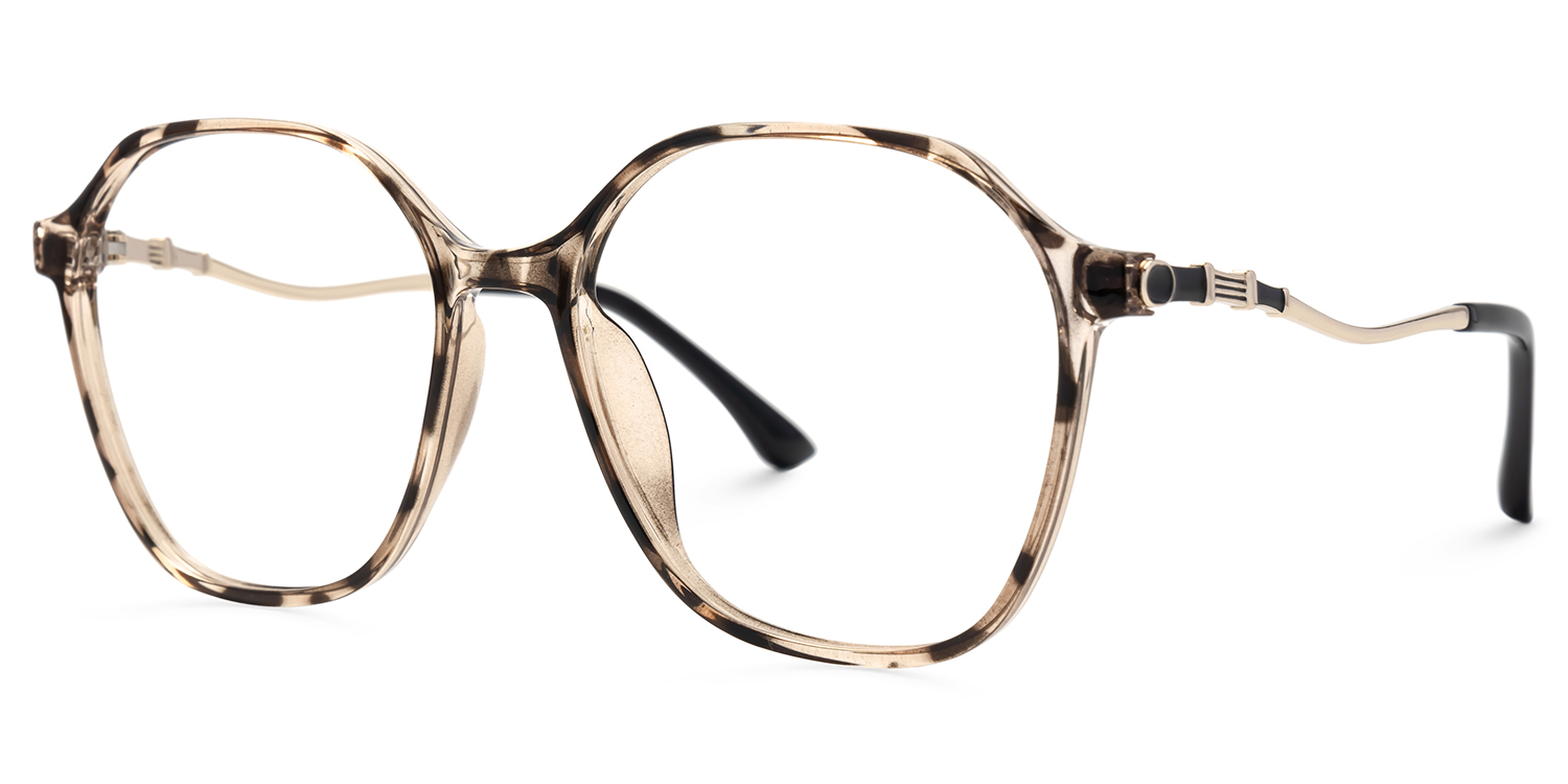 Lekesha Geometric Tortoise Glasses1