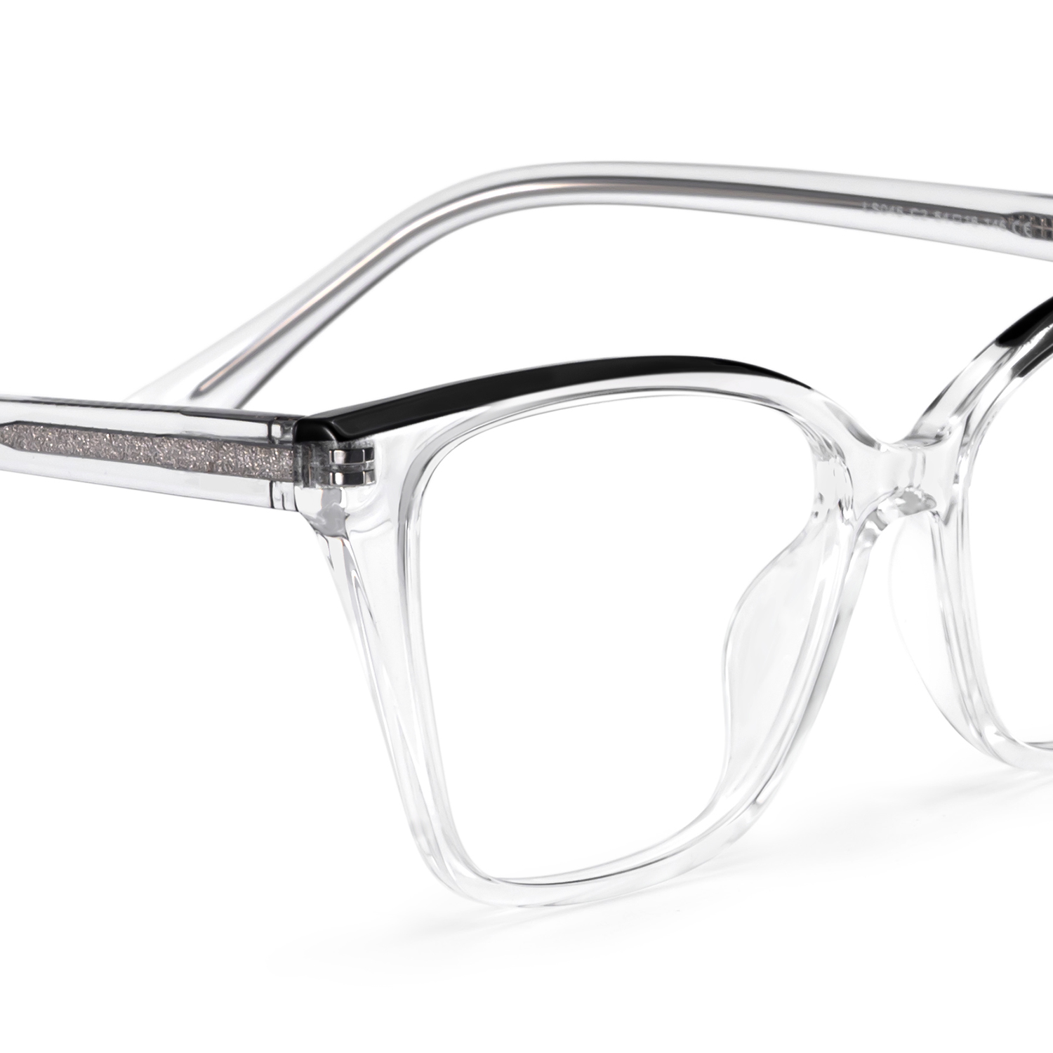 Sienna Crystal Butterfly Prescription Glasses | ZEELOOL UK4