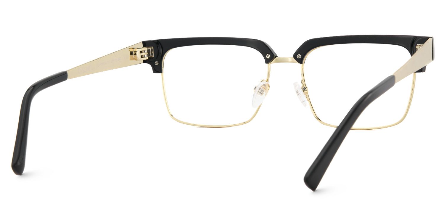 Black Browline Frame Glasses - Gerena on Sale | ZEELOOL UK5