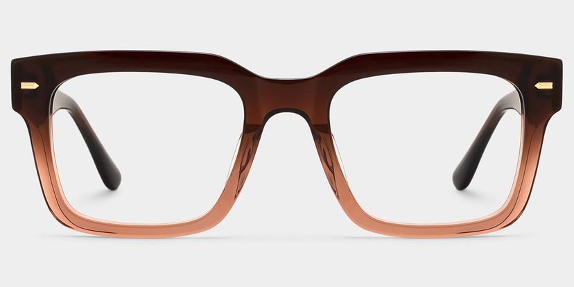 Benjamin Rectangle Two-tone Glasses