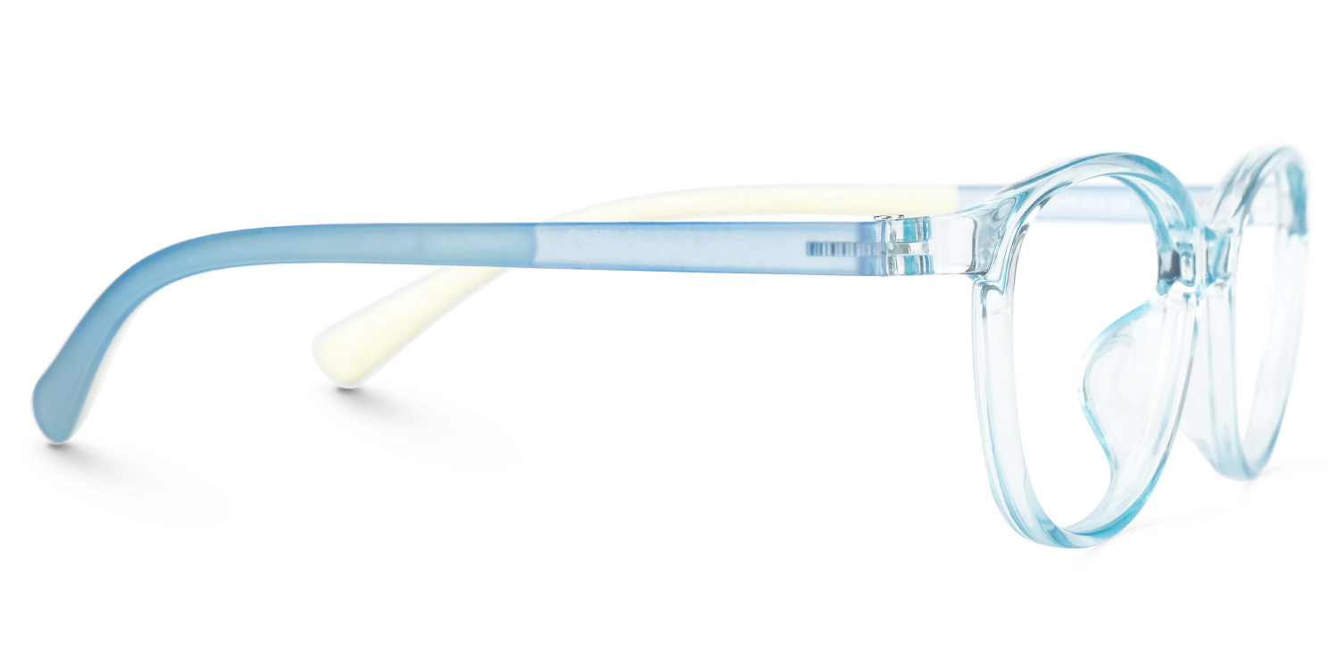 Kids Oval Amaker Glasses with Cute Style -Zeelool2