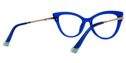 Spalburg Cateye Blue Glasses3