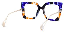 Qatar Square Blue/Black Glasses3
