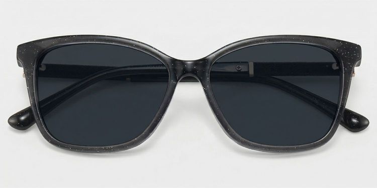 Finnian Square Black Glasses