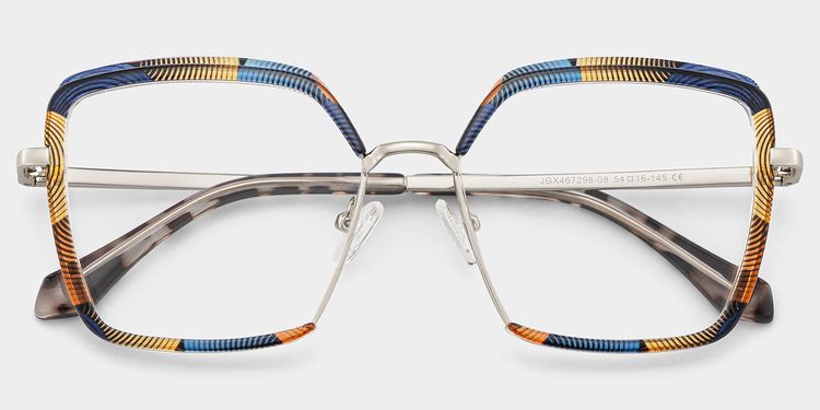 Cordaro Square Floral Glasses