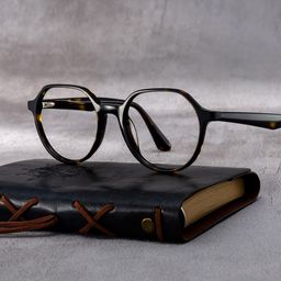 Hazel Geometric Tortoise Glasses0