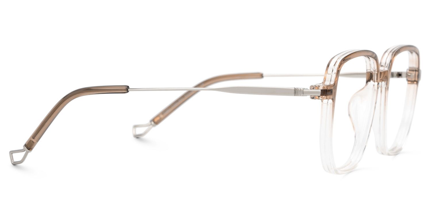Mandler Square Two-Tone Full-Frame Glasses | ZEELOOL UK2