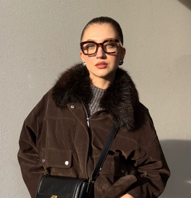 Nevaeh Tortoise Square Glasses