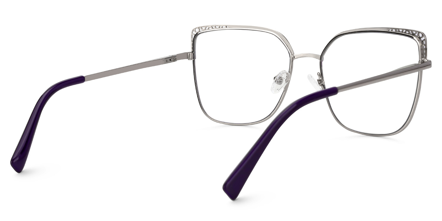 Marlisa Square Purple Glasses3