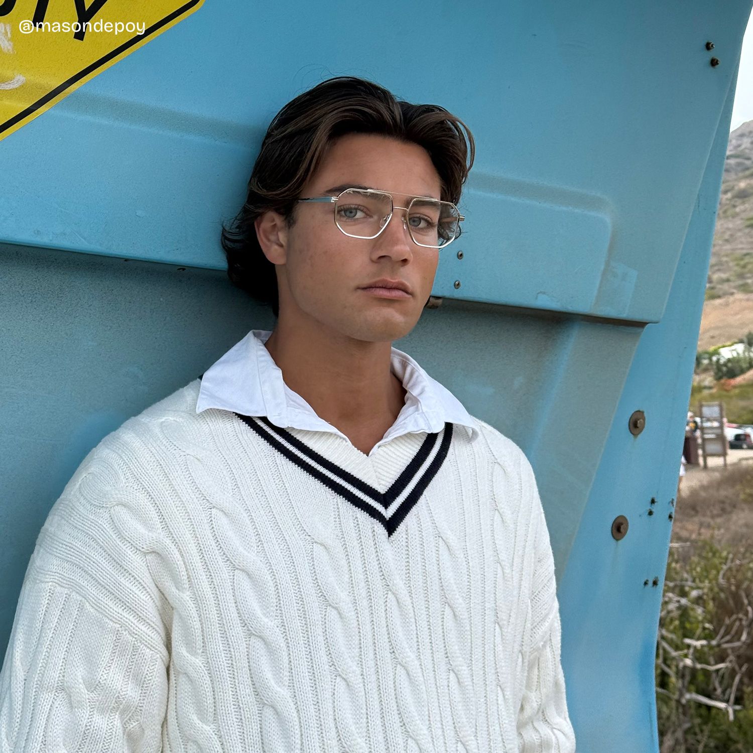 Autumn silver aviator glasses Frame Glasses Online | ZEELOOL6