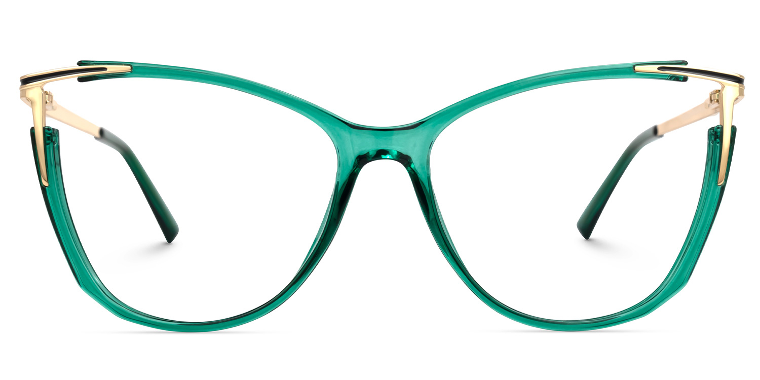 Yomary Cateye Green Glasses good-img