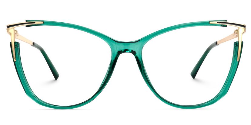 Yomary Cateye Green Glasses