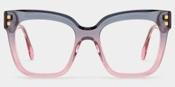 Minguela Square Gray Pink Glasses1
