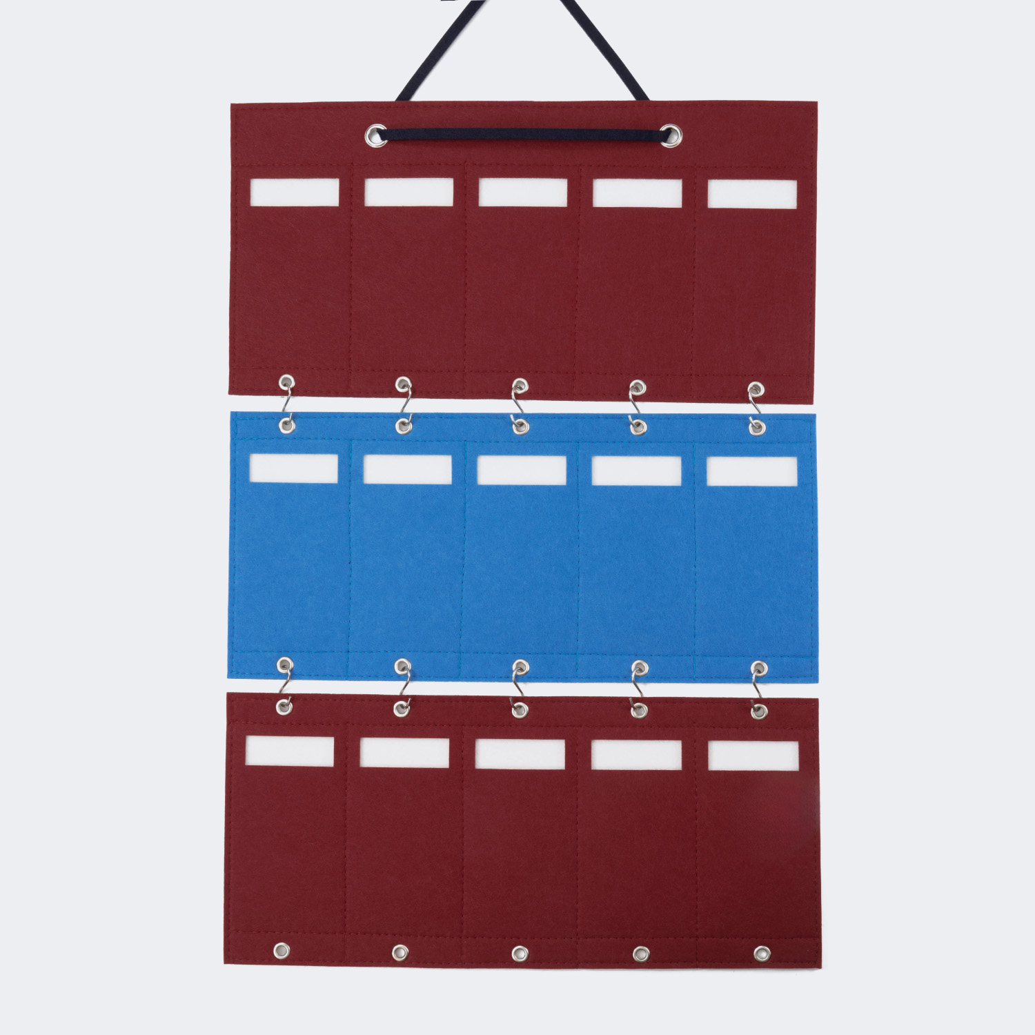 Practical Dark-Red Glasses Hanging Bags | ZEELOOL UK1