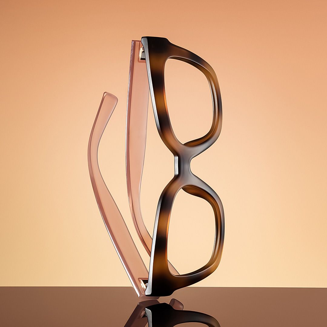 Malcolm Square Burnt Umber Frame Glasses | Zeelool2