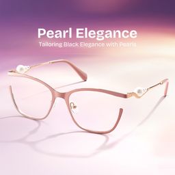 Aria Butterfly Pink Glasses0