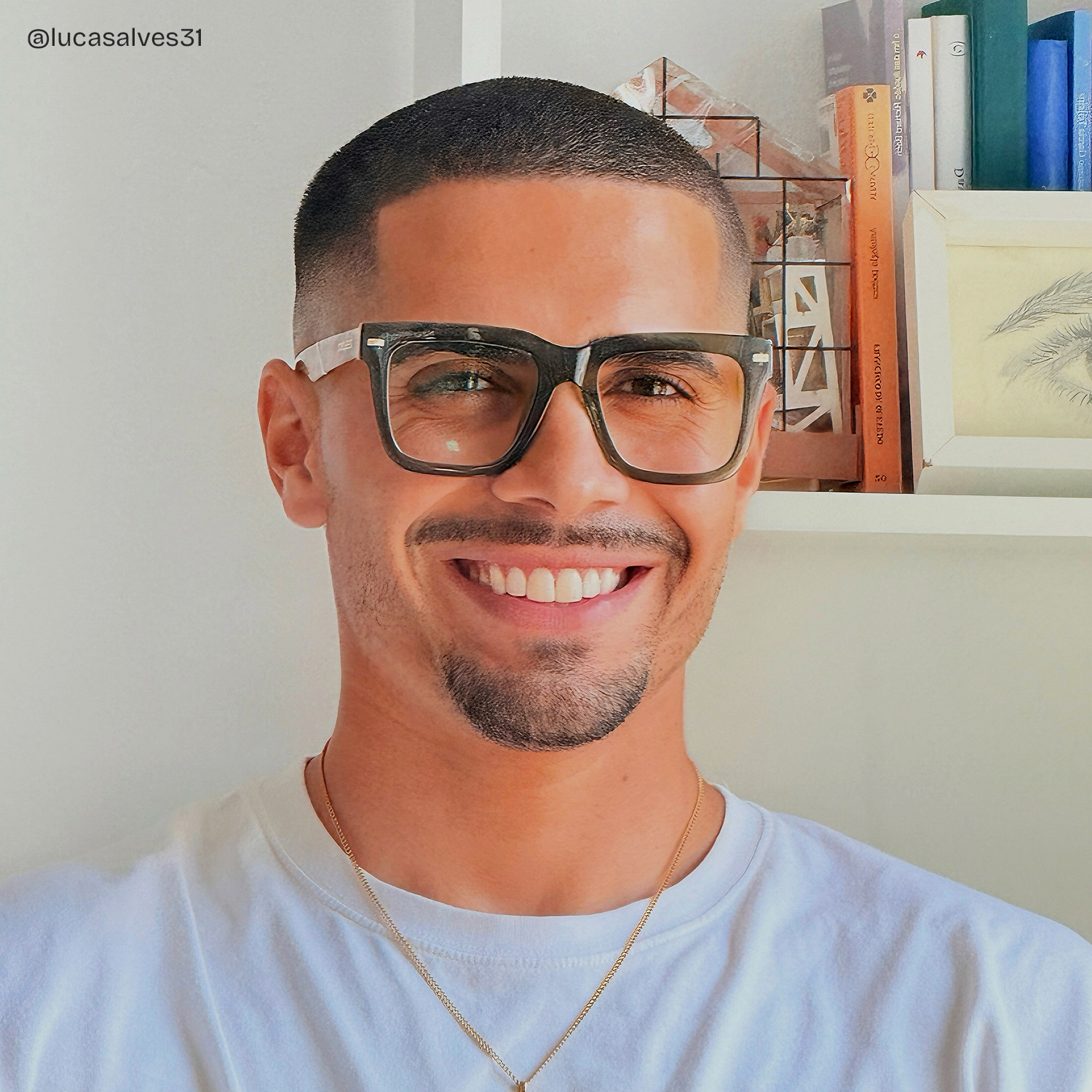 Redina Square Green Glasses6