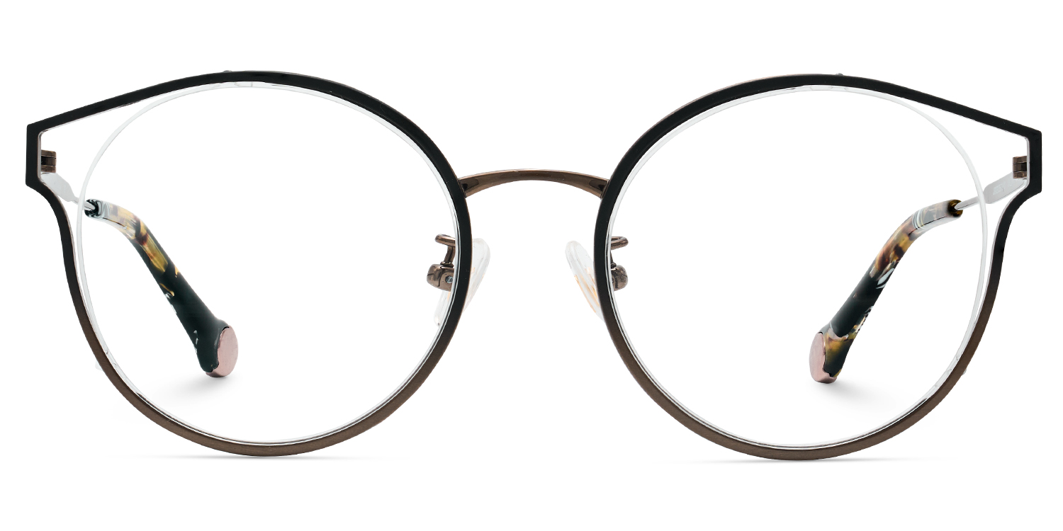 Yaselie Cateye Black Glasses