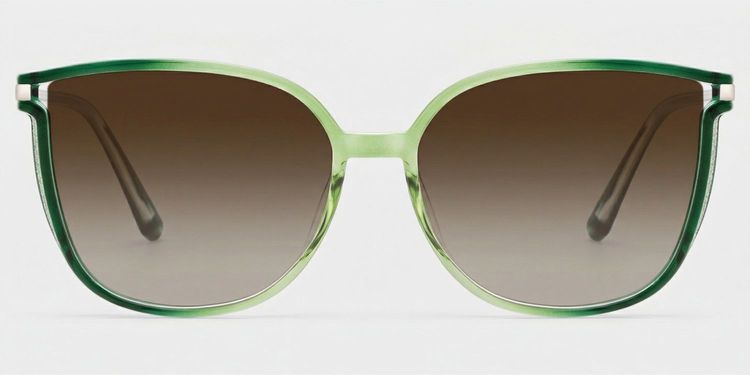 Rodz Square Green Glasses