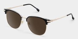 Naranjo Browline Black Sunglasses2