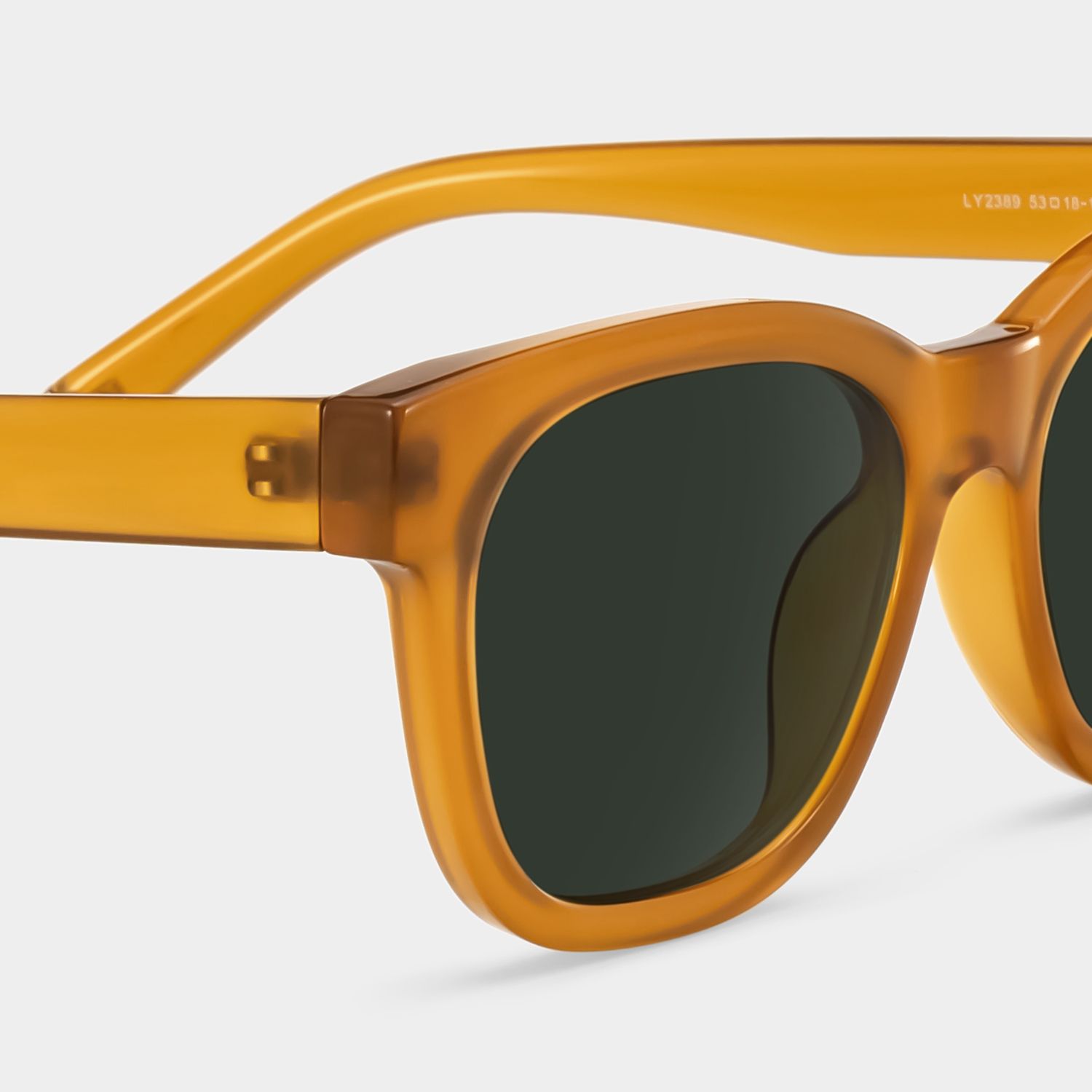 Azul beige Frame Polarized Sunglasses with square Style Online | ZEELOOL UK4