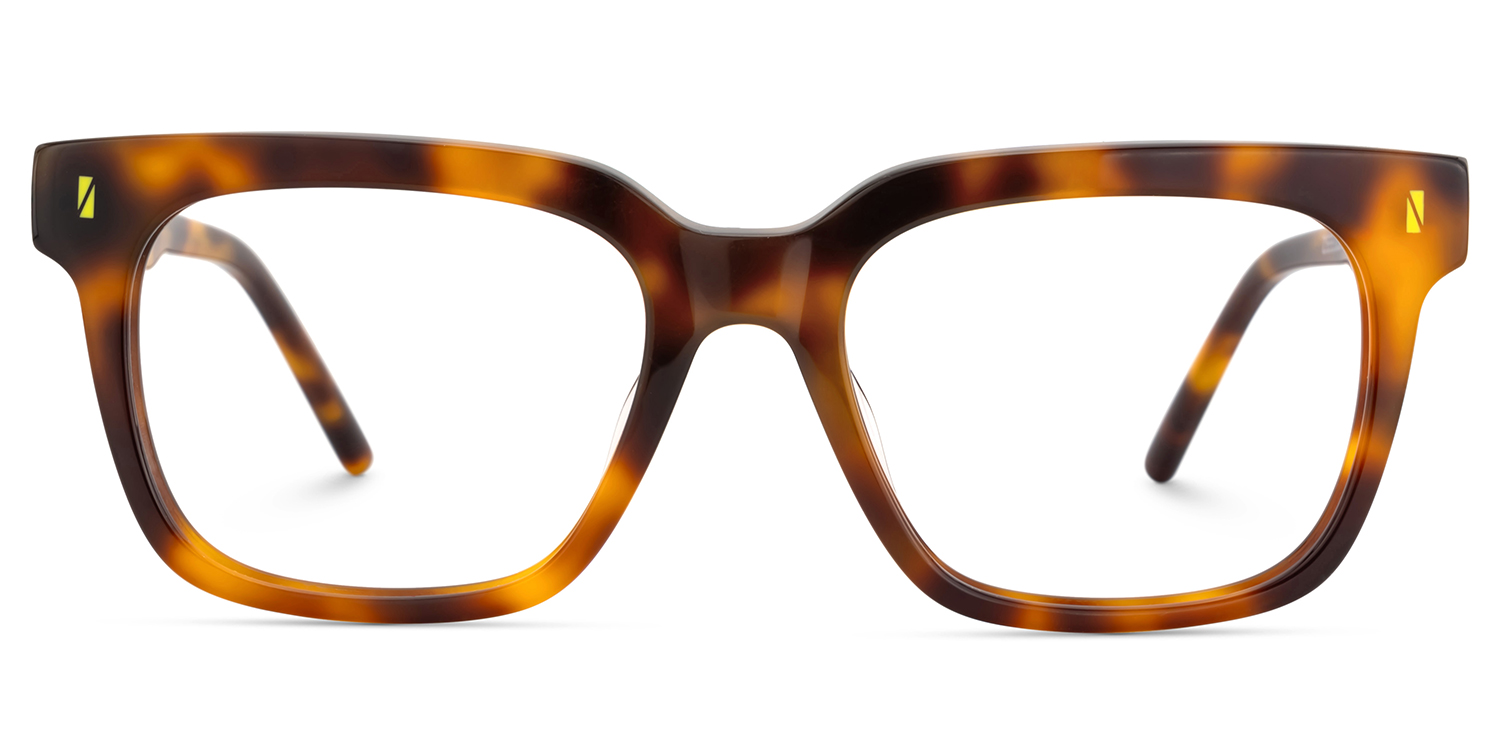 Rectangle Tortoise Eyeglasses For Men1