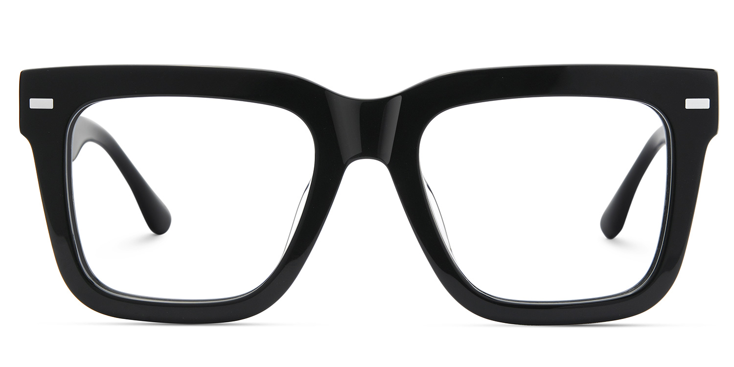 Thick Black Frame Glasses For Men1