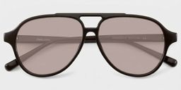 Drew Dark Brown Aviator Glasses1