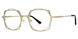 Modebe Square Gold Glasses1
