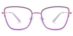 Solimar Iridescent Square Glasses1