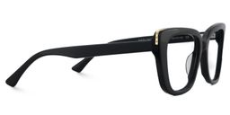 Lannez Rectangle Black Glasses4