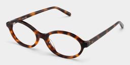 Everly Oval Tortoise Glasses6